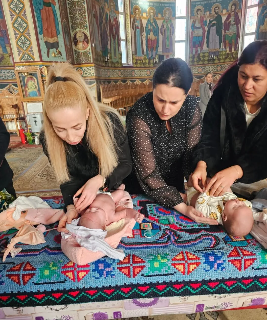 Filă din povestea gemenilor Asociației Binele Există – Botezul, 28.02.2025